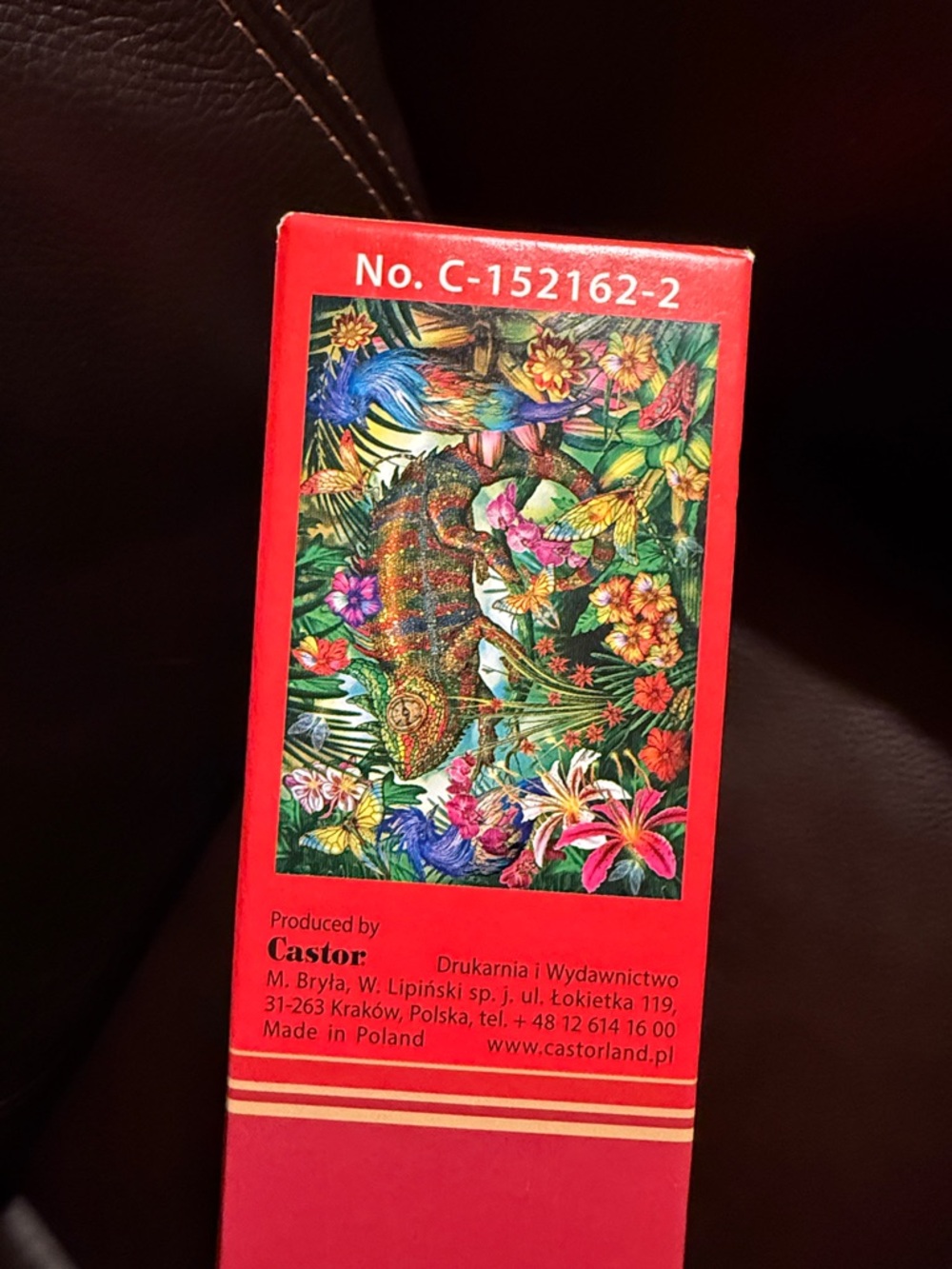 Castorland 1500-Piece Colorful Chameleon Puzzle.  Complete.  Excellent condition - Picture 4 of 8